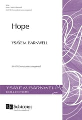 Hope SATB choral sheet music cover